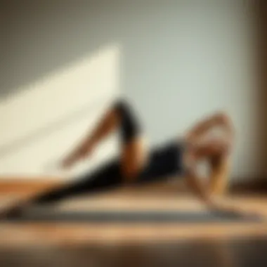 Contrasting yoga and Pilates poses