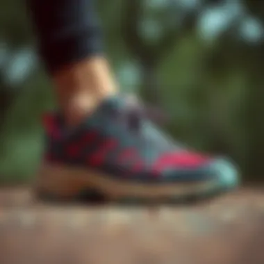 A selection of popular outdoor sports shoe brands