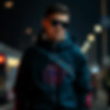 Fashionable PSG accessories complementing sports outfits