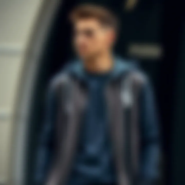 Stylish Puma cardigan featuring modern design elements.