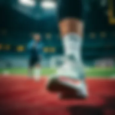 Athletes wearing Puma Halısaha shoes during a match