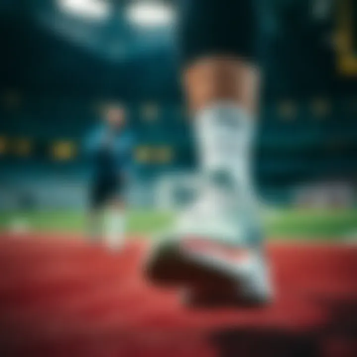 Athletes wearing Puma Halısaha shoes during a match