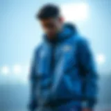 Puma Manchester City jacket showcasing elegant design