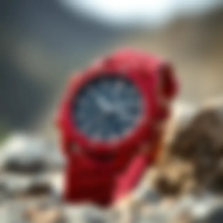 Adventure Ready: The Versatility of Puma Red Watch Puma red watch in an outdoor setting
