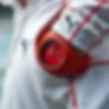 Sporty Fashion: A Perfect Match Puma red watch paired with sporty attire