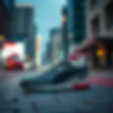 Puma Roma Siyah on a stylish urban background