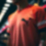 Puma sports t-shirt showcasing innovative design