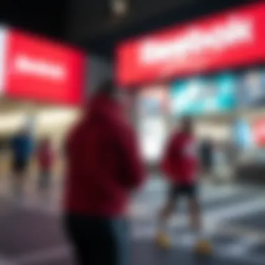 Reebok social media channels