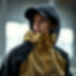 Dynamic sportswear showcasing Reebok's Gore-Tex integration for performance