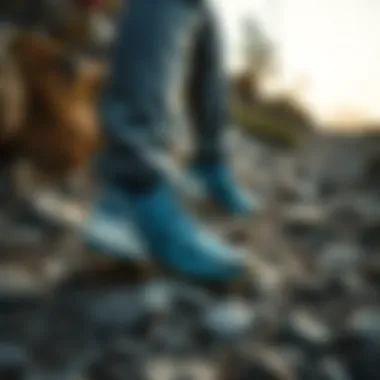 Comfortable steps in various terrains