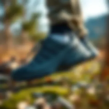 Salomon Quest 4D GTX Forces 2 in an outdoor environment demonstrating versatility