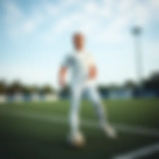 Versatile Samba White Sportswear on the Field Samba white sportswear showcasing versatility on the field