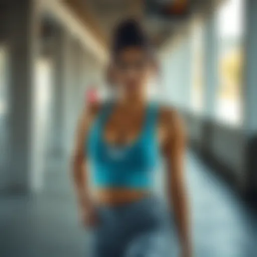 Athletic Style Tips for Slim Figures Stylish athletic outfit for slender body type