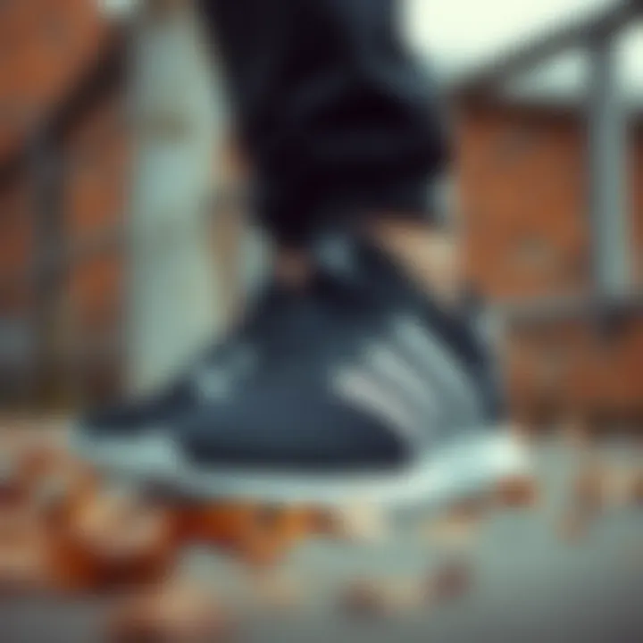 Versatile black Adidas shoes for different activities