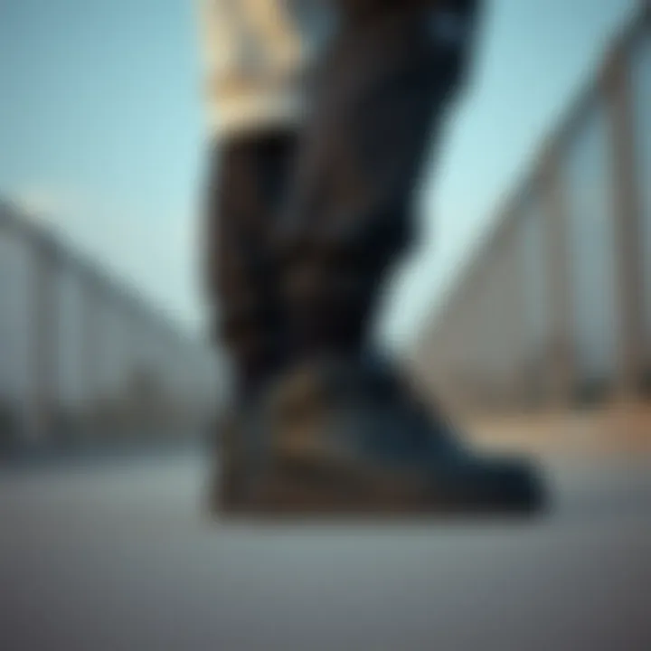 Fashionable Outfit with Black Air Force Sneakers Fashionable outfit paired with black Air Force sneakers