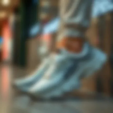 Elegant design of Skechers shoes suitable for both sports and casual wear