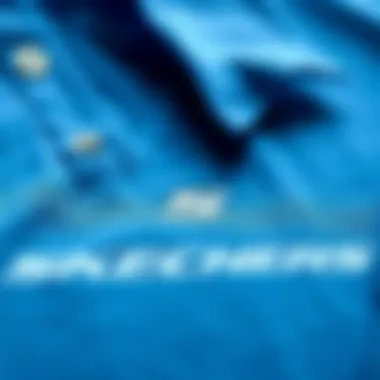 High-quality fabric details of a Skechers shirt