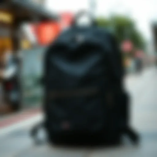 Stylish backpack suitable for urban environments