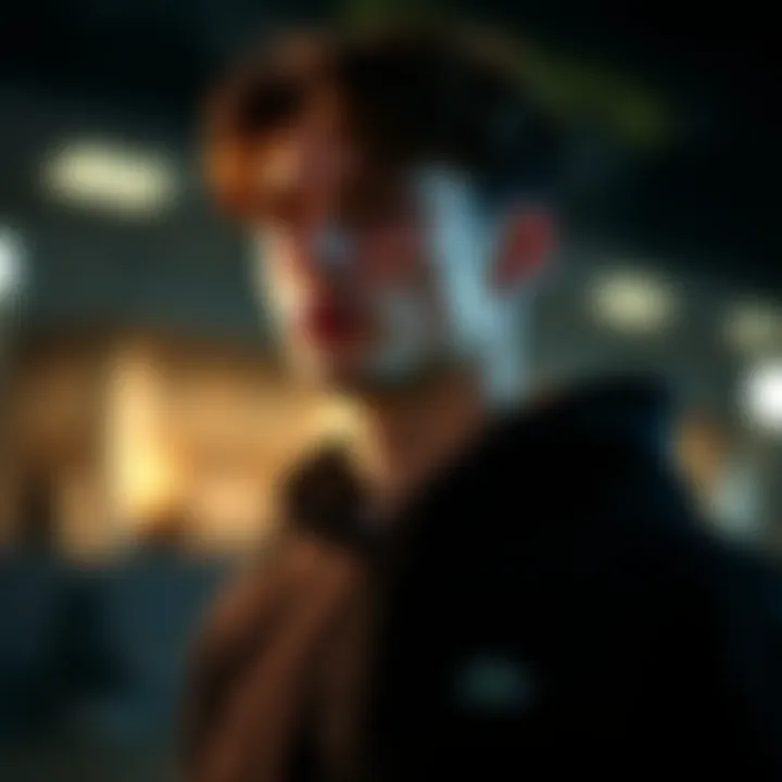 Athletic model showcasing T Clip Lacoste