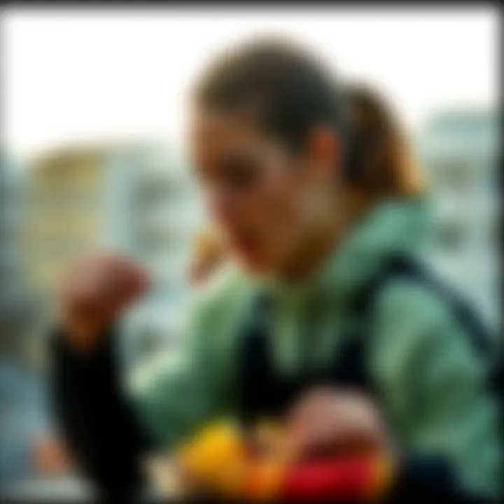 Active athlete enjoying a chicken-based meal for recovery