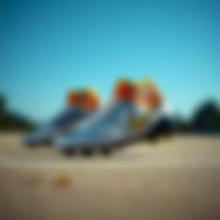 A selection of team-specific football boots highlighting recent trends