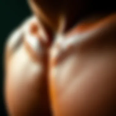 The Role of Sweating in Fitness Close-up of sweat droplets on skin during exercise