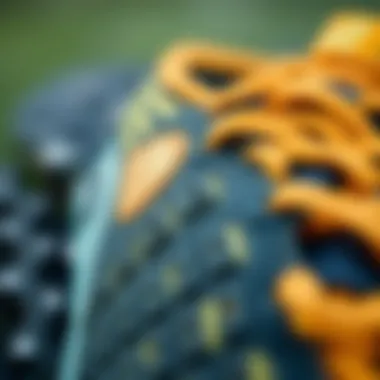 Cushioning Technology of Hedgehog Fastpack Close-up of the cushioning technology used in The North Face Hedgehog Fastpack shoes