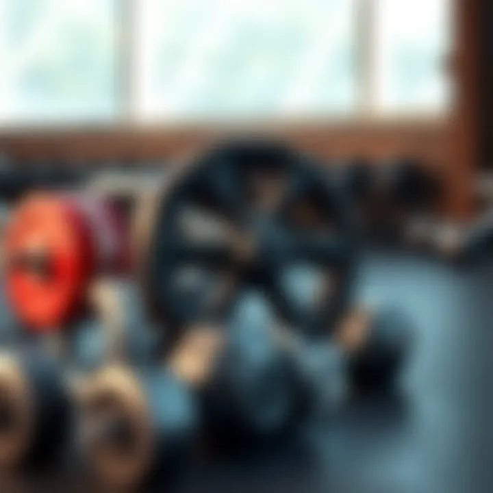 Comparison of different types of weights used in various sports.