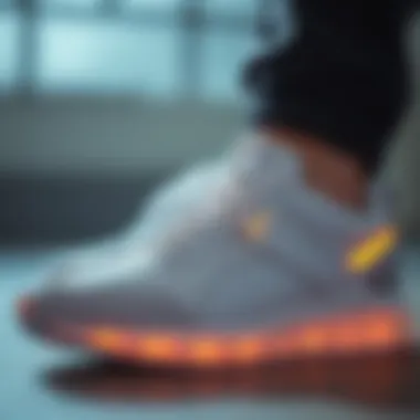 Technical Excellence of X-Ray Puma Footwear Close-up of X-Ray Puma shoes highlighting technical features