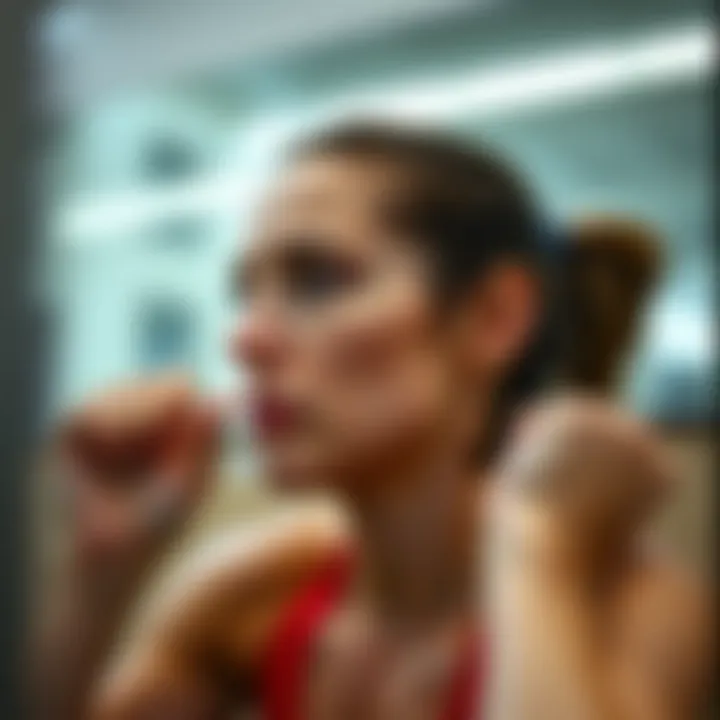 Demonstration of effective cheek workouts