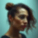 Facial exercises enhancing cheek muscles