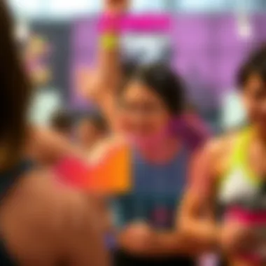 Calorie burning chart during Zumba